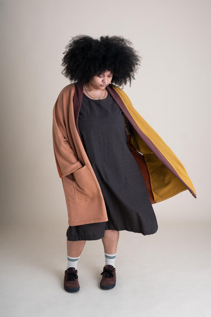 Timberline Cardigan (Updated) in Ember