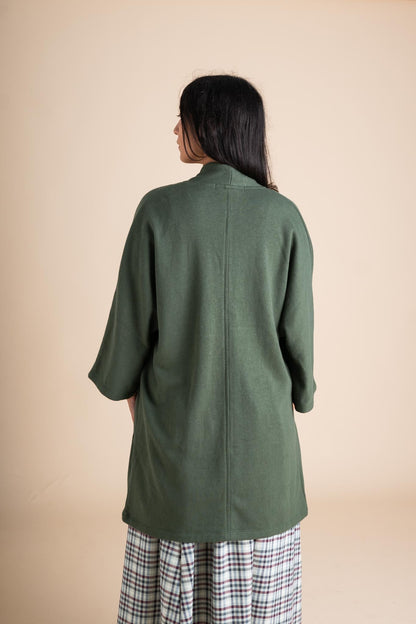 Timberline Cardigan (Updated) in Forest