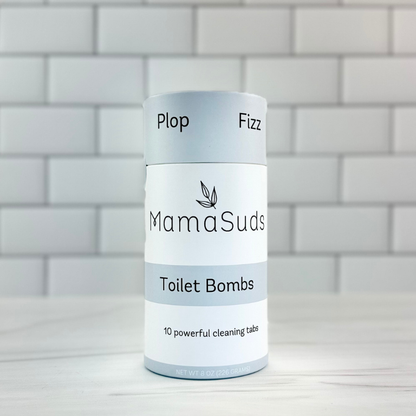 Toilet Bomb Cleaning Tabs | Non-toxic Toilet Cleaner - Homeland Harvest