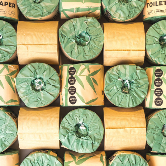 Panda Eco Paper | Bamboo Toilet Paper Sample - Homeland Harvest