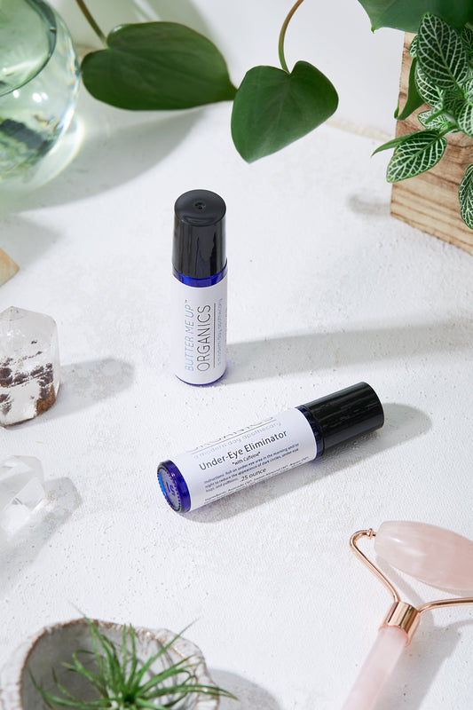 Organic Caffeinated Under Eye Serum / Under Eye Repair / Dark Circles / Puffiness / Fine Lines / Butter Me Up Organics / Caffeine - Homeland Harvest