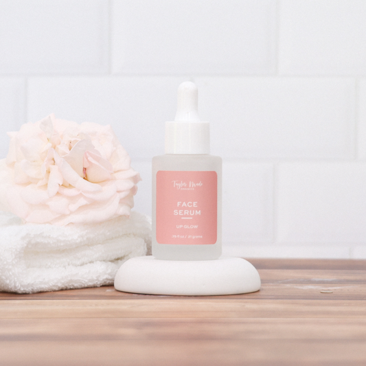 UpGlow Organic Face Serum | Collagen | Hyaluronic Acid - Homeland Harvest