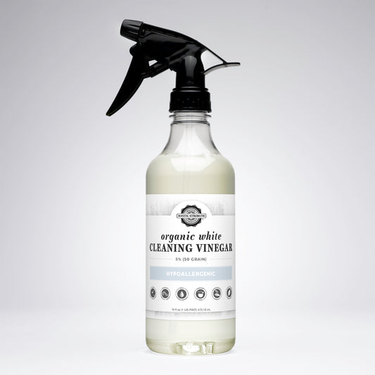 Organic White Cleaning Vinegar | 5% (50 grain) - Homeland Harvest