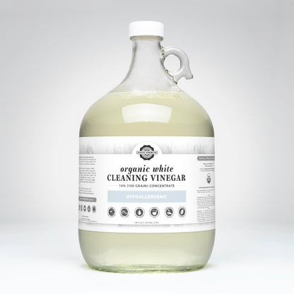 Organic White Cleaning Vinegar Concentrate | 10% (100 grain) - Homeland Harvest