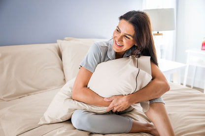 Cotton Bed Pillowcases with Classic Piping Design - Homeland Harvest
