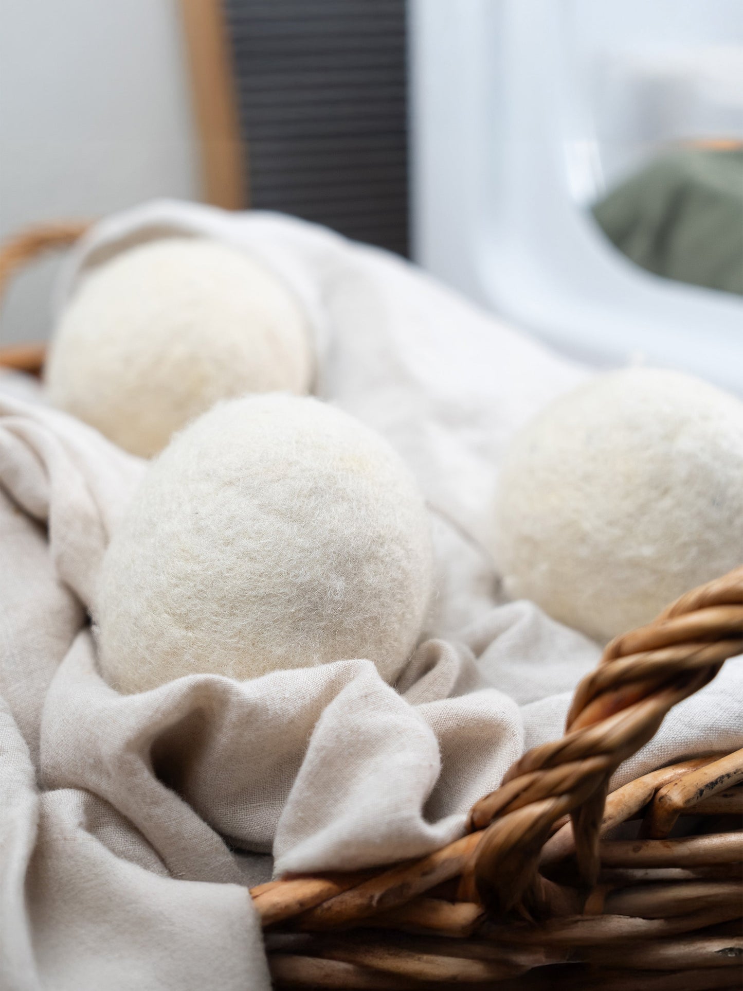 Jumbo Wool Dryer Balls ( 3 pack ) - Homeland Harvest