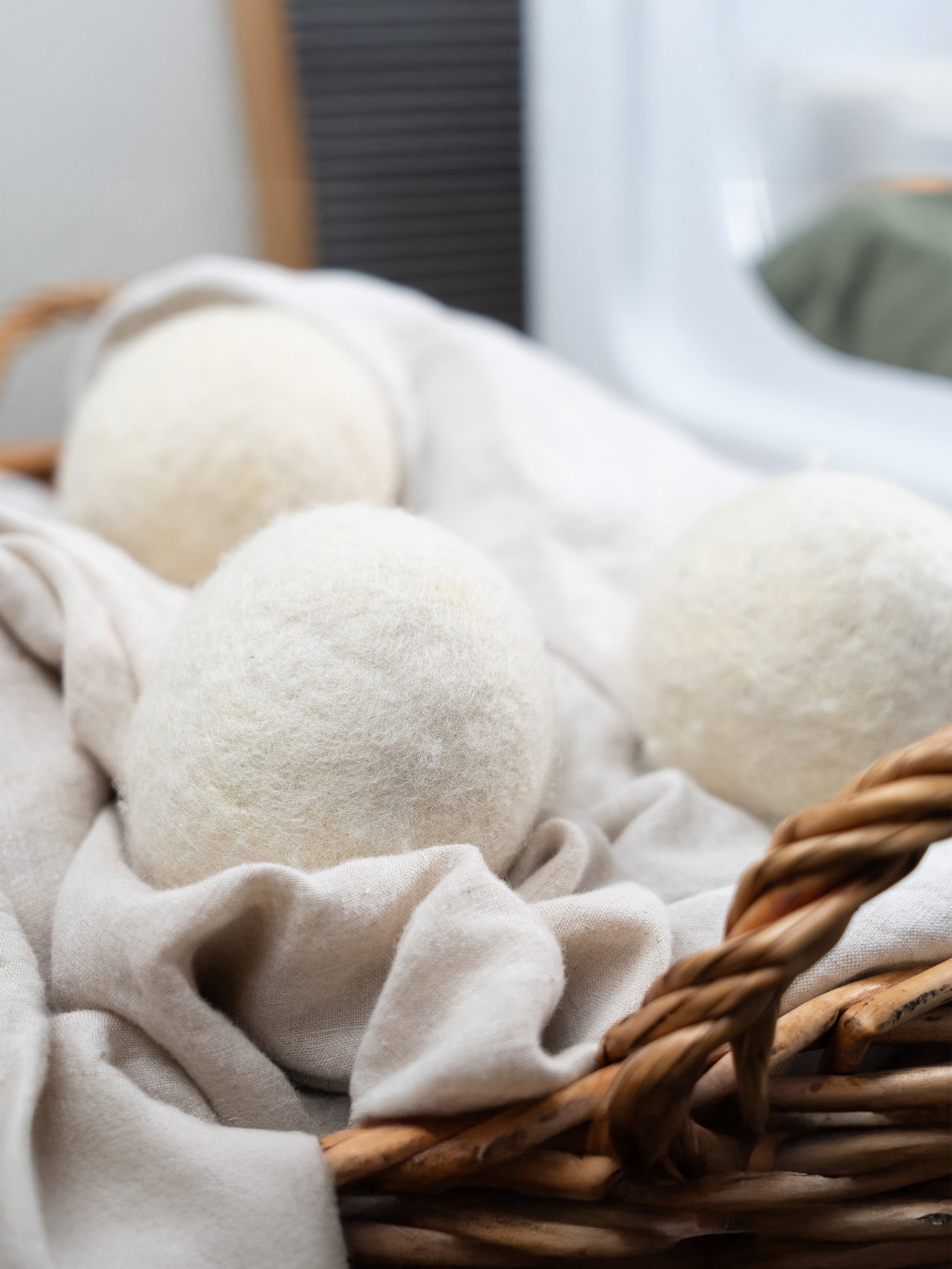 Jumbo Wool Dryer Balls ( 3 pack ) - Homeland Harvest