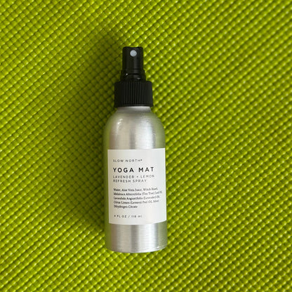 Yoga Mat Spray - Lavender + Lemon - Homeland Harvest