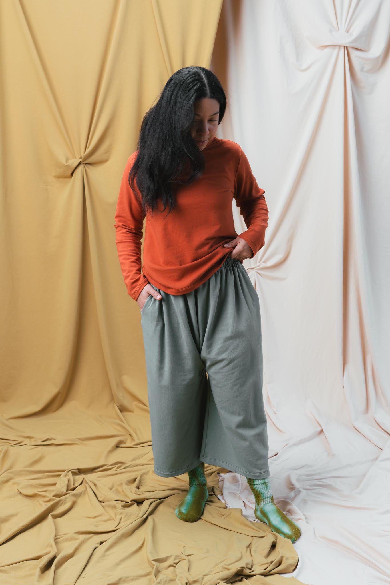 Zinat Pant (Updated) in Pistachio