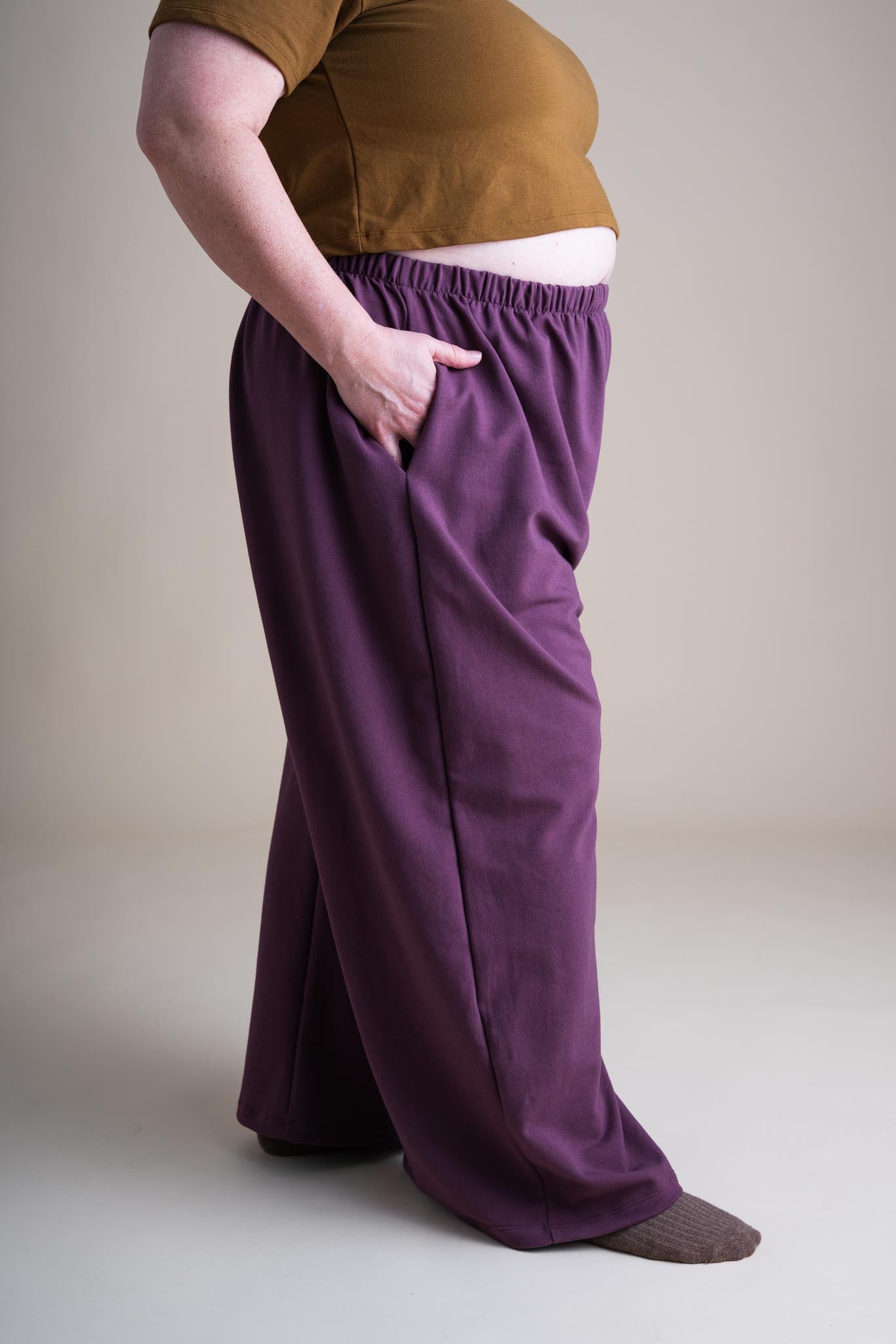 Zinat Pant (Updated) in Plum