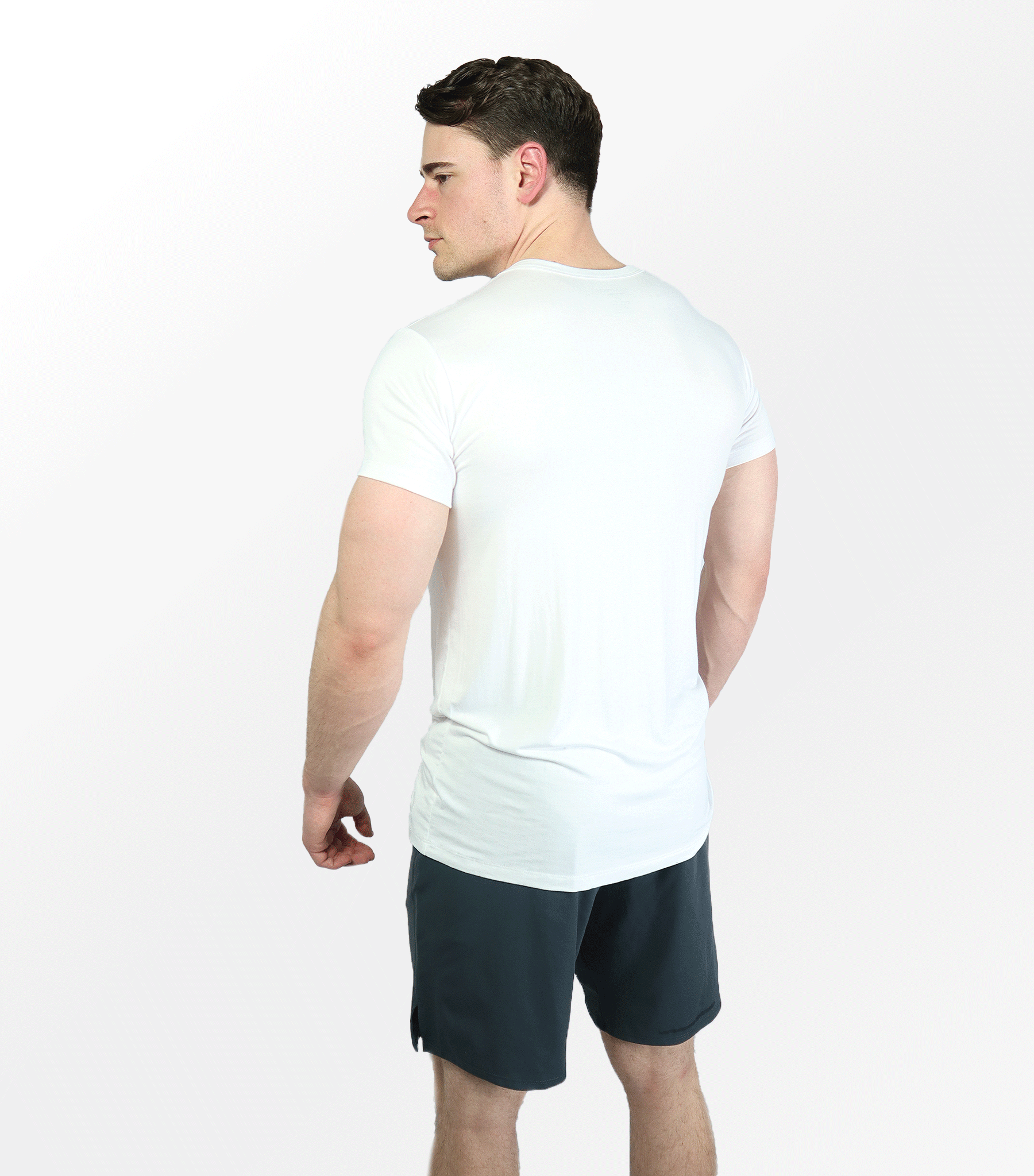 Bamboo Aerotech T-Shirt - Navy Blue - Homeland Harvest