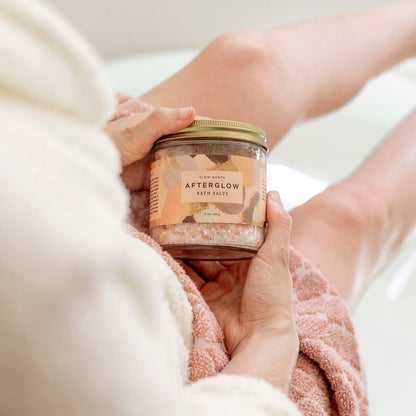 Afterglow Bath Salts - 15 oz Jar - Homeland Harvest