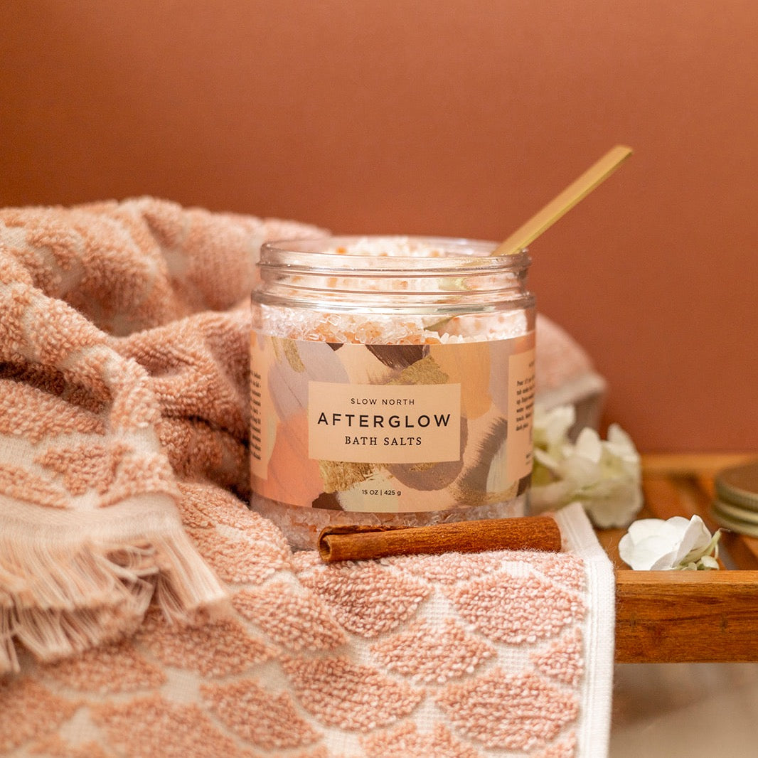 Afterglow Bath Salts - 15 oz Jar - Homeland Harvest