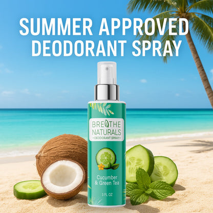 Cucumber & Green Tea Spray Deodorant