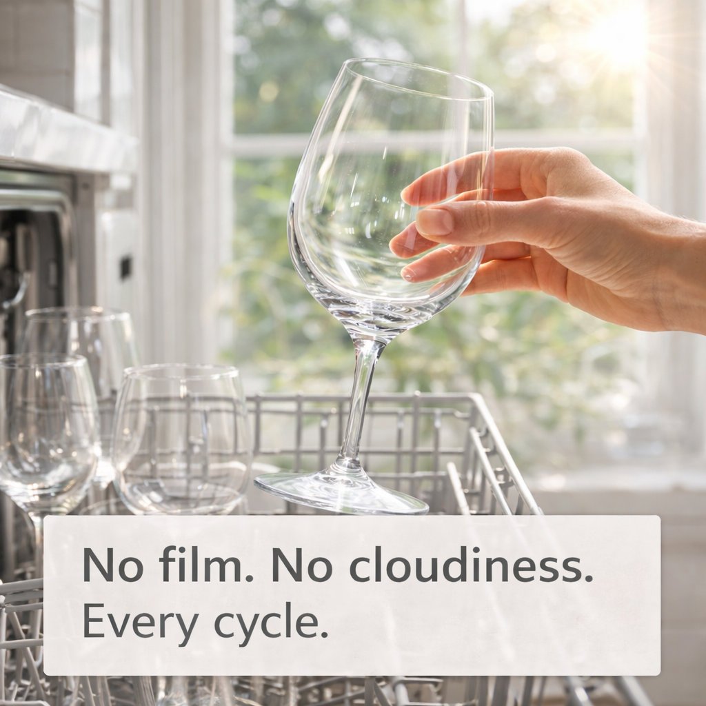 Powerful Natural Dishwasher Detergent with Bioenzymes