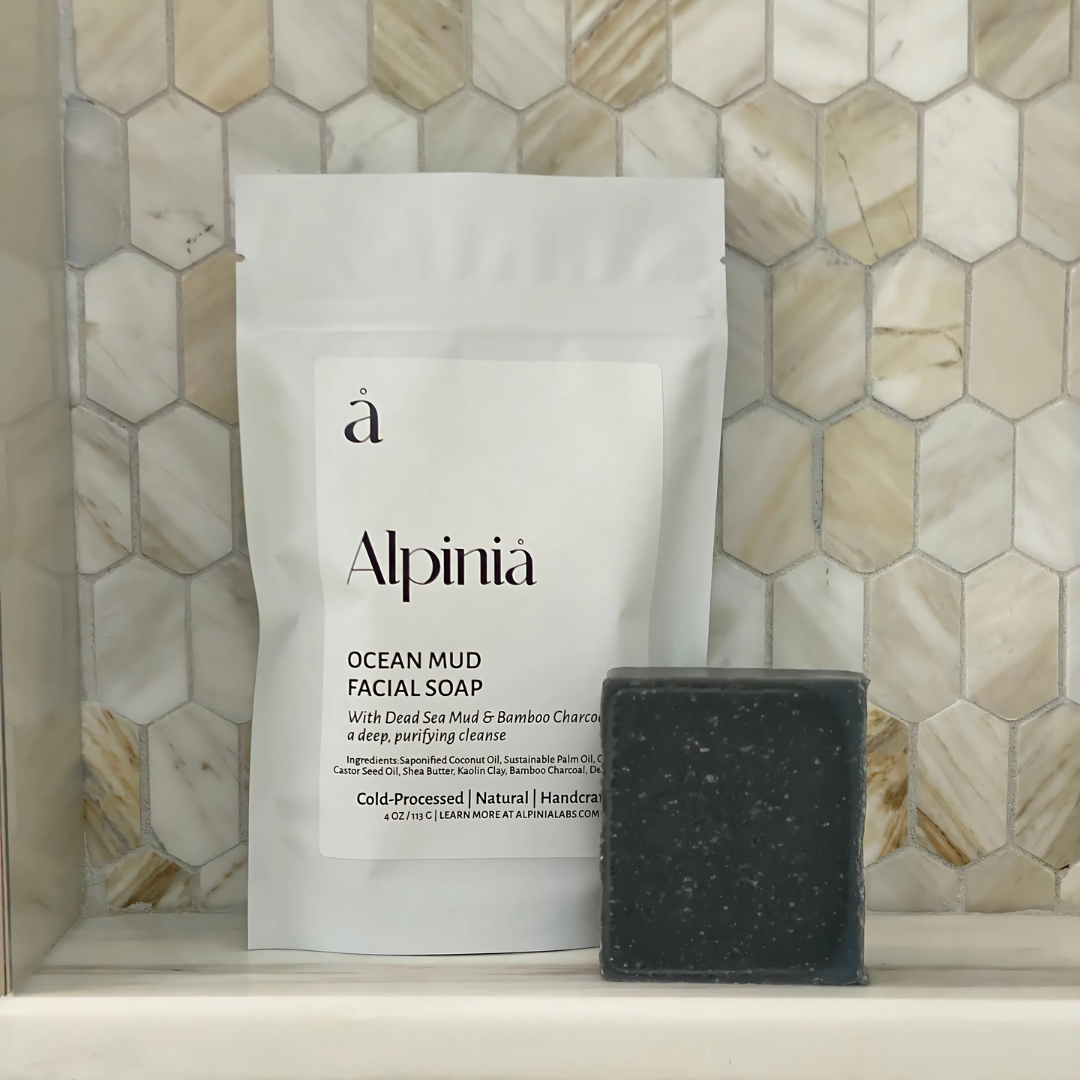 Ocean Mud + Activated Charcoal Facial Soap Bar