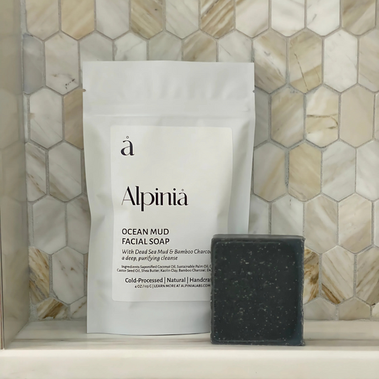 Ocean Mud + Activated Charcoal Facial Soap Bar