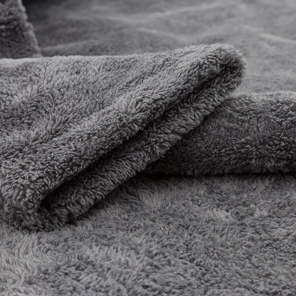 American Soft Linen Unisex Fleece Bathrobe, Super Soft, Absorbent and Fluffy - Wholesale