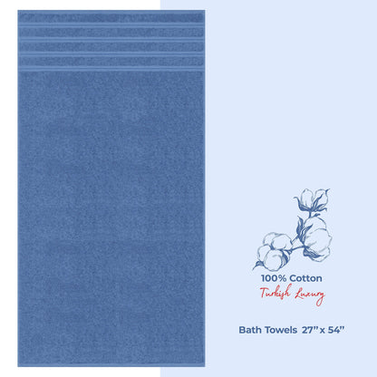 American Soft Linen Single Piece 100% Cotton Turkish Towels with 20 Different Colors, Create Your Set