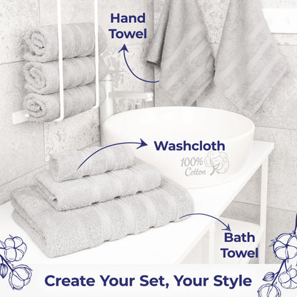 American Soft Linen Single Piece 100% Cotton Turkish Towels with 20 Different Colors, Create Your Set