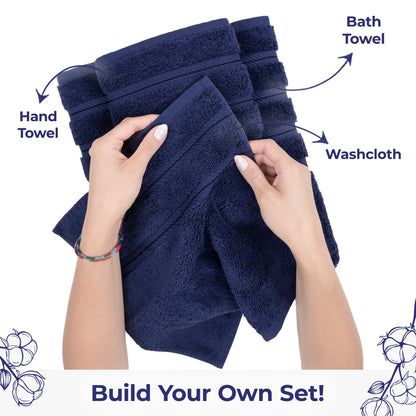 American Soft Linen Single Piece 100% Cotton Turkish Towels with 20 Different Colors, Create Your Set