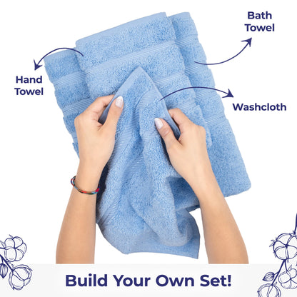 American Soft Linen Single Piece 100% Cotton Turkish Towels with 20 Different Colors, Create Your Set