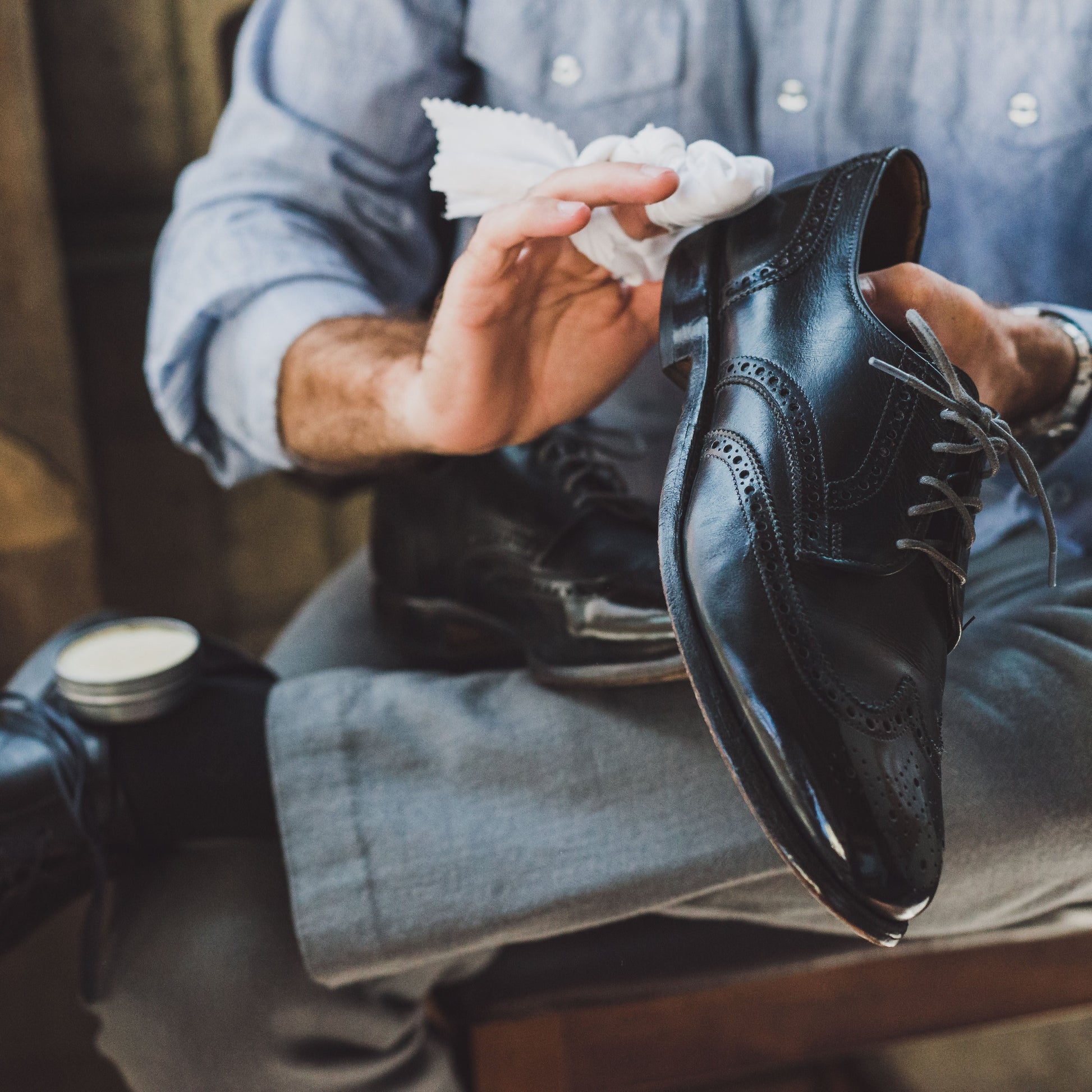 High Shine Shoe Polish Wax - Homeland Harvest
