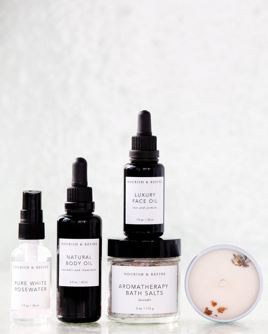 Luxury Skincare and Bath Set - Homeland Harvest
