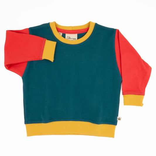 Baby Colorblock Sweatshirt - Homeland Harvest