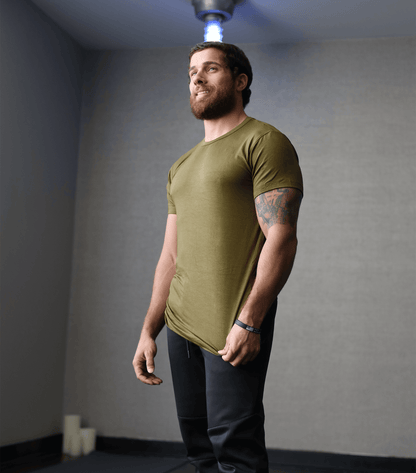 Bamboo Aerotech T-Shirt - White - Homeland Harvest