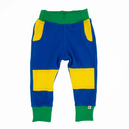 Big Kid Colorblock Joggers - Homeland Harvest