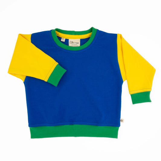 Big Kid Colorblock Sweatshirt - Homeland Harvest