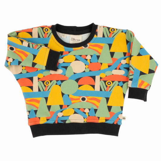 Big Kid Print Sweatshirt - Homeland Harvest