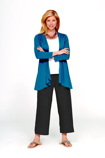 linen crop pant - Homeland Harvest