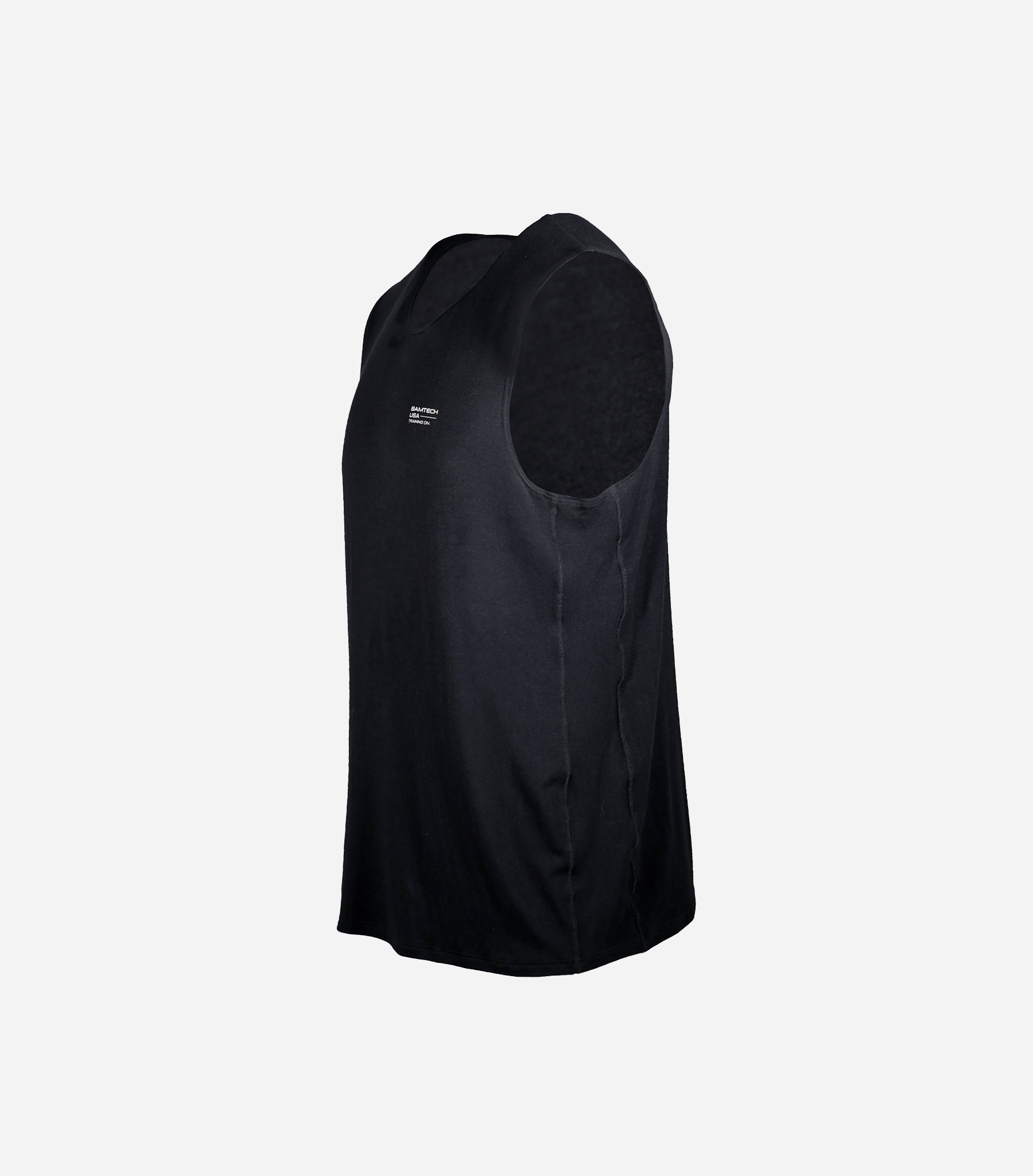 Bamboo Aerotech Tank - Training Div. Heather Grey - Homeland Harvest