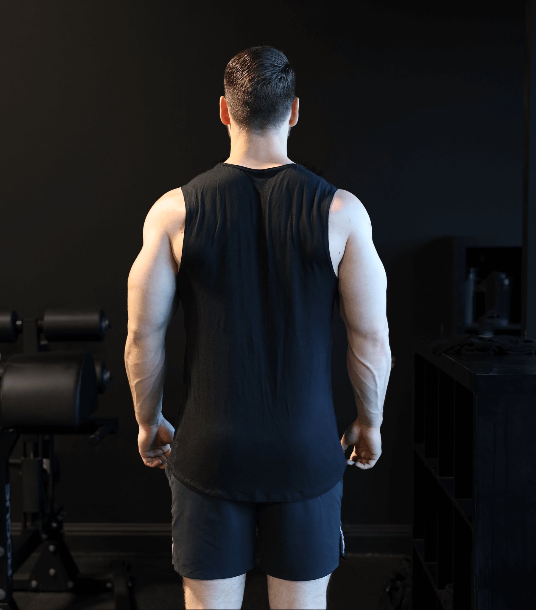 Bamboo Aerotech Tank - Heather Grey - Homeland Harvest