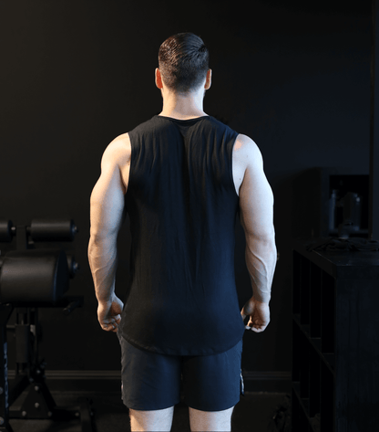 Bamboo Aerotech Tank - Heather Grey - Homeland Harvest