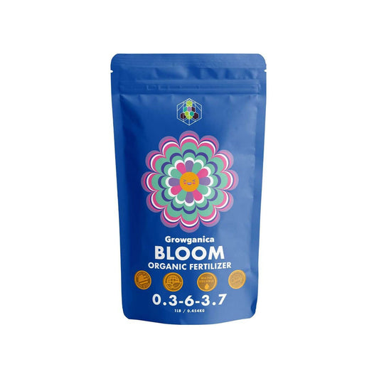 Growganica Bloom Organic Living Soil Plant Food | Bigger Flowers for Maximum Harvest Fertilizer