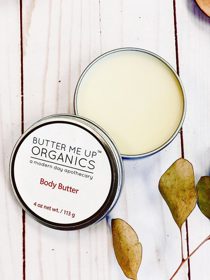 Organic Body Butter / Dry Skin / Moisturizer / Gardner's Hands Therapy / Stretch Marks / Winter Skin / Moisturizing Body Butter / Natural - Homeland Harvest