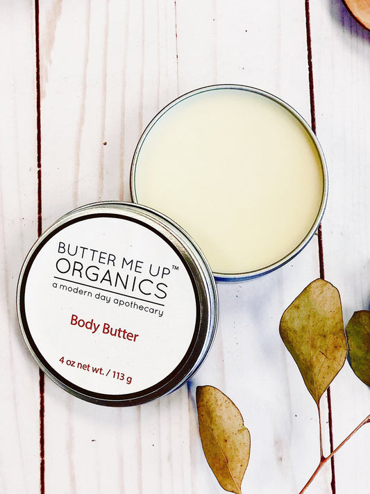 Organic Body Butter / Dry Skin / Moisturizer / Gardner's Hands Therapy / Stretch Marks / Winter Skin / Moisturizing Body Butter / Natural - Homeland Harvest