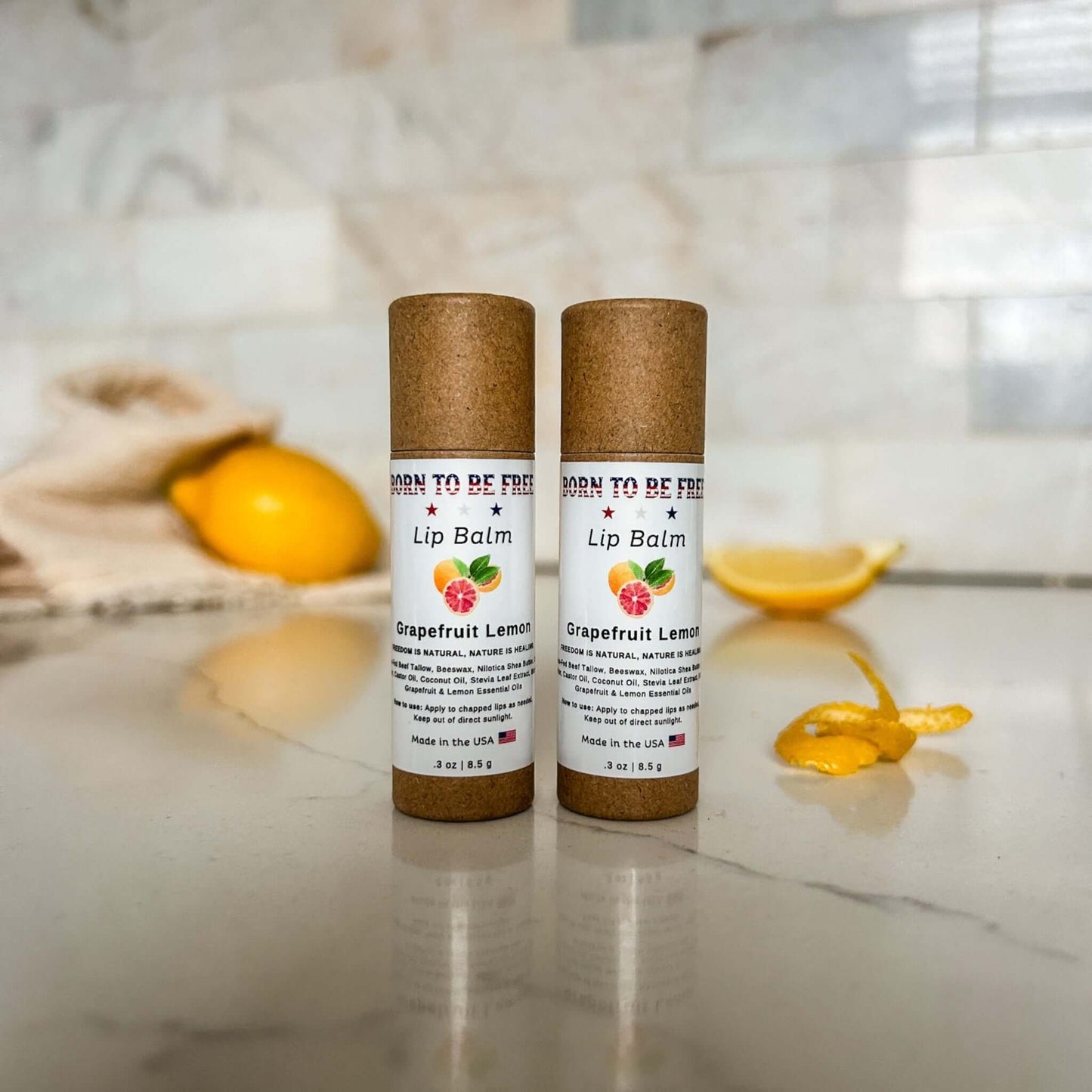 Grapefruit Lemon Lip Balm