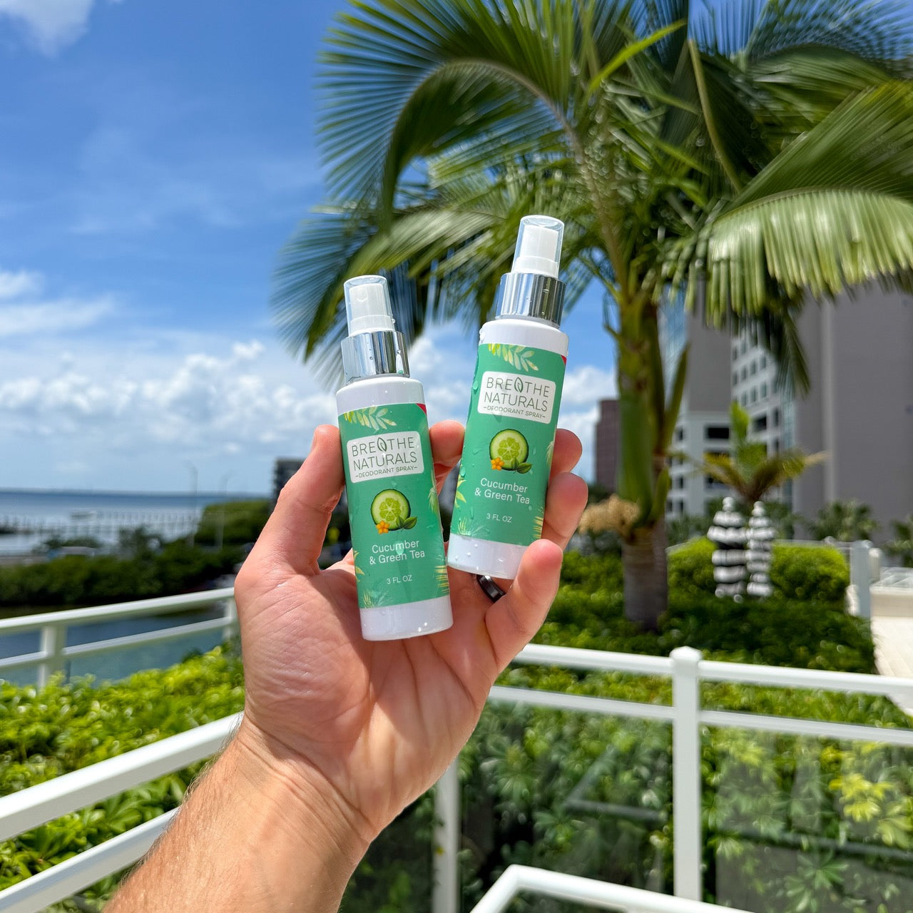 Cucumber & Green Tea Spray Deodorant