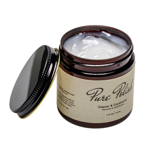 Natural Leather Cleaner and Conditioner - Homeland Harvest