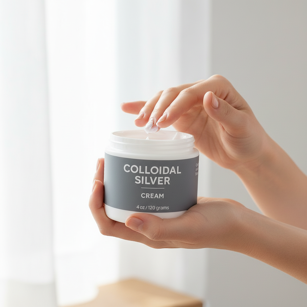 Colloidal Silver Organic Cream
