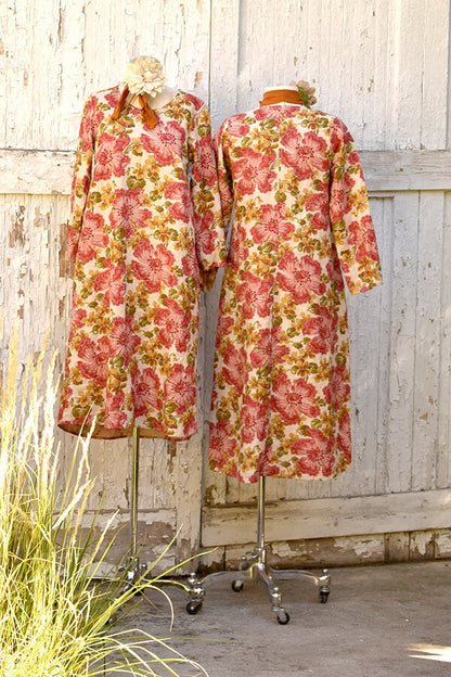floral linen dress - Homeland Harvest