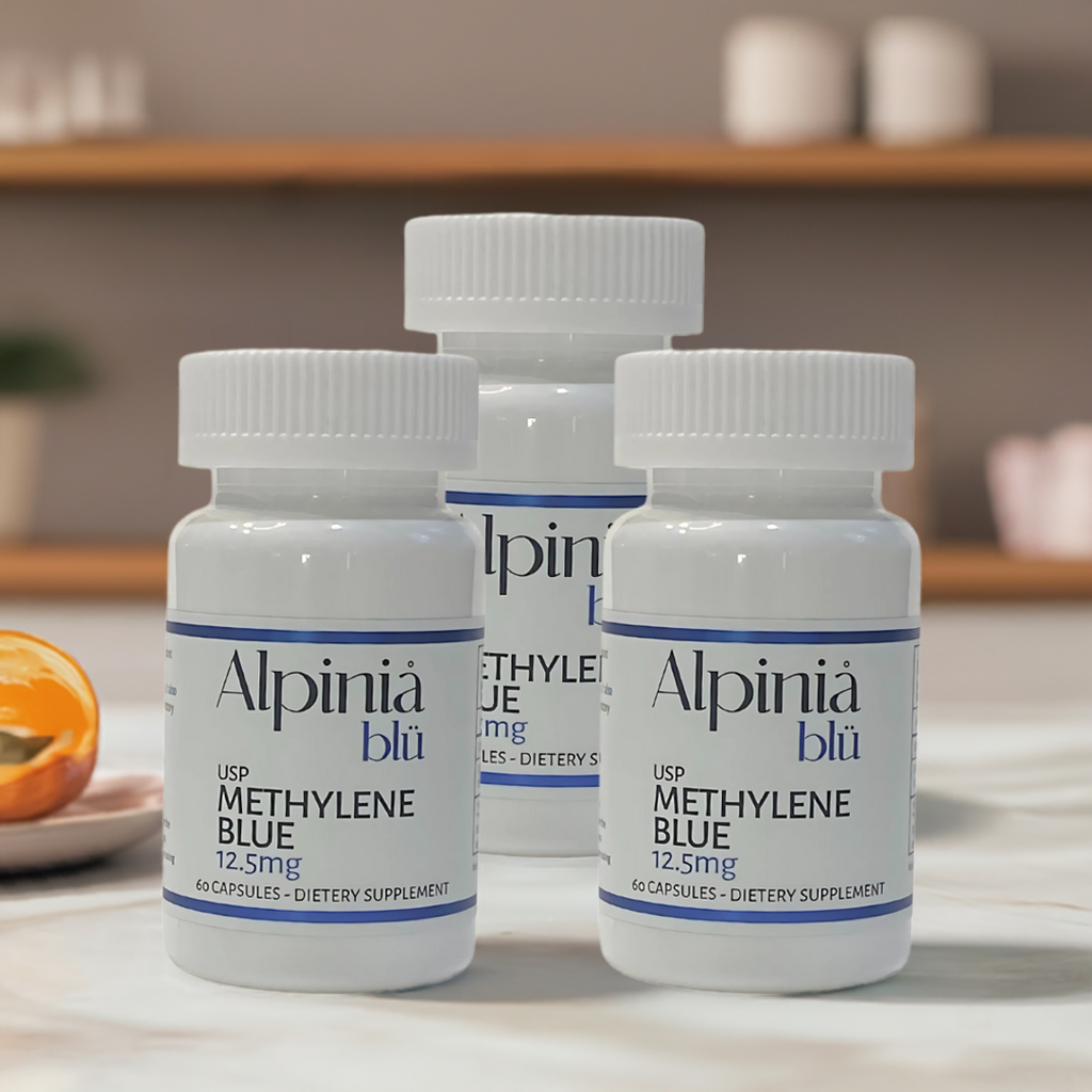 Methylene Blue Capsules – USP Grade | Choose Your Strength