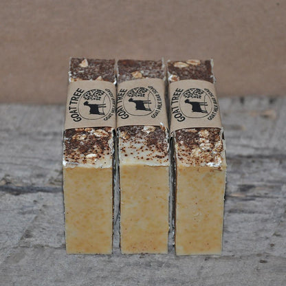 Goat Milk & Honey Oatmeal Goodness Soap, Unscented - Homeland Harvest
