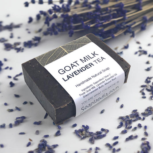 Goat Milk & Lavender Tea Soap - Homeland Harvest