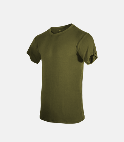 Bamboo Aerotech T-Shirt - Dark Plum - Homeland Harvest