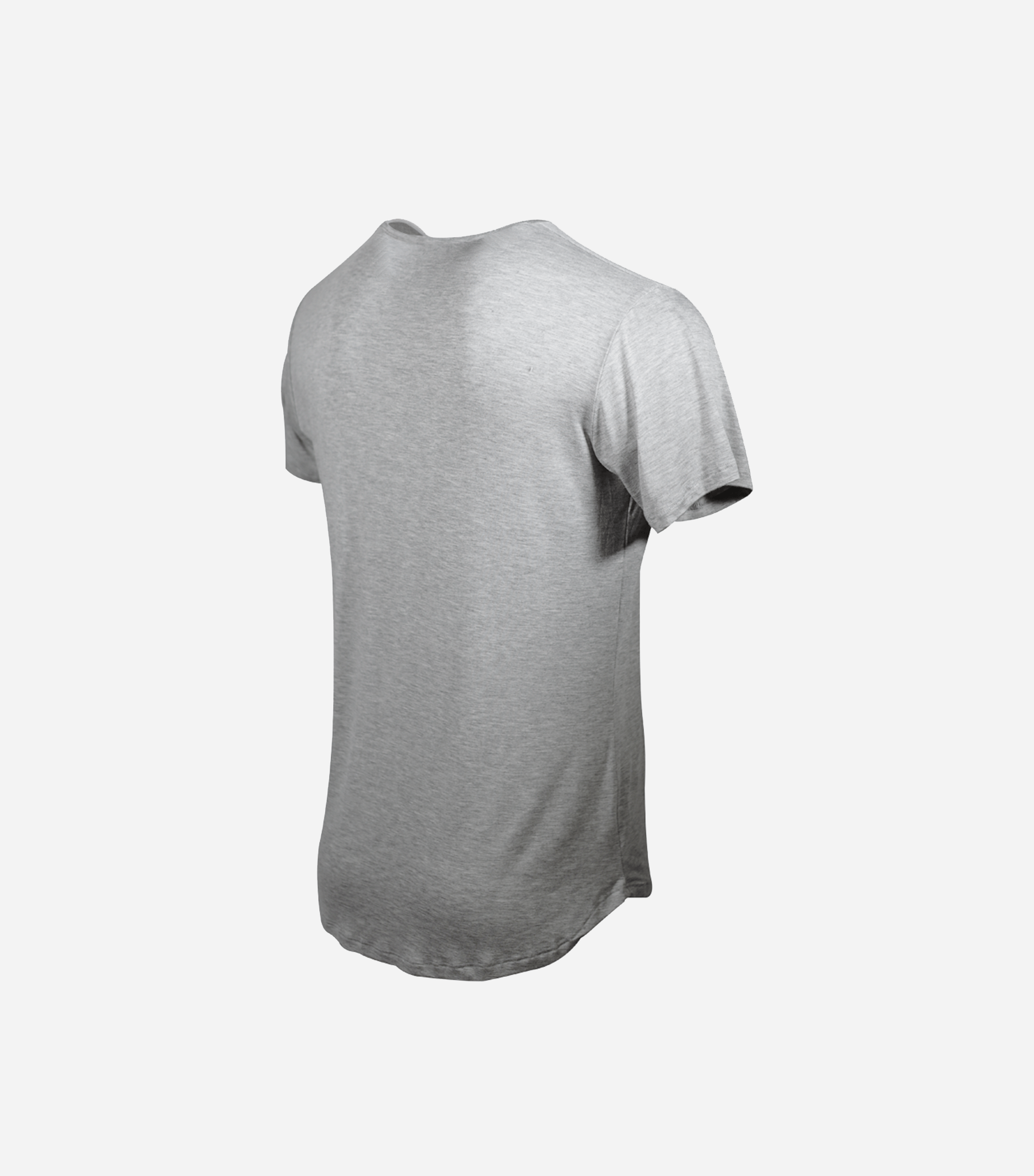 Bamboo Swift Curve-Hem Tee - Black - Homeland Harvest